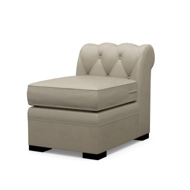Classic Chesterfield Configurable Armless Chair 